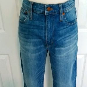 Madewell High Rise Slim Crop Boyjean